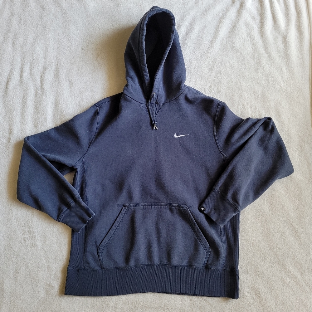 Nike Hoodie Blue Large